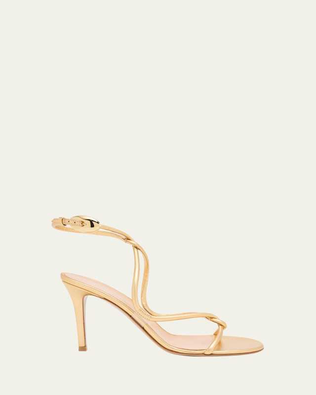 Mamba Napa Leather Serpent Sandals
